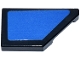 Part No: 5092pb014  Name: Tile, Modified 1 x 2 Wedge Right with Blue Panel Pattern (Sticker) - Set 77249