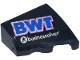 Part No: 5093pb009  Name: Wedge 2 x 2 x 2/3 Right with White, Bright Pink and Blue 'BWT' and 'businesssolver' Logo Pattern (Sticker) - Set 77248