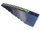 Part No: 50955pb006  Name: Wedge 10 x 3 Left with Light Bars and Alien Characters Pattern (Sticker) - Set 7693