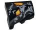 Part No: 5095pb002 Name: Wedge 2 x 2 x 2/3 Left with 2 Yellow and Orange Shapes and Dark Silver Markings Pattern (Balrog Face Right Half) Part No: 5095pb002 Name: Wedge 2 x 2 x 2/3 Left with 2 Yellow and Orange Shapes and Dark Silver Markings Pattern (Balrog Face Right Half)