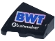 Part No: 5095pb009  Name: Wedge 2 x 2 x 2/3 Left with White, Bright Pink and Blue 'BWT' and 'businesssolver' Logo Pattern (Sticker) - Set 77248