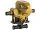 Part No: 53988pb02  Name: Torso/Head Mechanical, Exo-Force Robot with Marbled Pearl Gold Pattern
