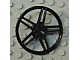 Part No: 54086  Name: Wheel Cover 5 Spoke without Center Stud - 35mm D. - for Wheels 54087, 56145 or 44292