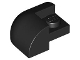Afbeelding van Lego stukje, Slope, Curved 2 x 2 Corner Round with Recessed Stud, Black