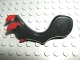 Part No: 59217pb02  Name: Dragon Arm with Dark Red Claws Pattern Left