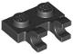 Part No: 60470a Name: Plate, Modified 1 x 2 with 2 U Clips (Horizontal Grip) Part No: 60470a Name: Plate, Modified 1 x 2 with 2 U Clips (Horizontal Grip)
