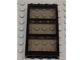 Part No: 6160c01  Name: Window 1 x 4 x 6 with 3 Panes with Fixed Trans-Black Glass
