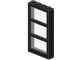 Lot ID: 163453547  Part No: 6160c02  Name: Window 1 x 4 x 6 with 3 Panes with Fixed Trans-Clear Glass