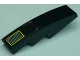 Part No: 61678pb094  Name: Slope, Curved 4 x 1 with Vent Intake Grille with Yellow Outline Pattern (Sticker) - Set 8161