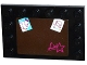 Part No: 6180pb081  Name: Tile, Modified 4 x 6 with Studs on Edges with Mirror with Dog Photo, 'I (Heart) LIVI' Drawing, 'Livi' and Star Pattern (Sticker) - Set 41104