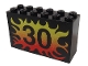 Part No: 6213pb08  Name: Brick 2 x 6 x 3 with Flame 30 Pattern