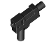 Part No: 62885  Name: Minifigure, Weapon Gun, Pistol Automatic Medium Barrel