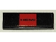 Part No: 63864pb175  Name: Tile 1 x 3 with 'HEMI' on Red Background Pattern (Sticker) - Set 75893