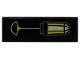Part No: 63864pb322 Name: Tile 1 x 3 with Hanging Lamp and Yellow Light Pattern (Sticker) - Set 75689 Part No: 63864pb322 Name: Tile 1 x 3 with Hanging Lamp and Yellow Light Pattern (Sticker) - Set 75689