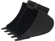 Part No: 6619  Name: Technic Digger Bucket 13 x 9 1/2