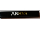 Part No: 6636pb152  Name: Tile 1 x 6 with 'ANSYS' Pattern (Sticker) - Set 75908