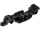 Part No: 6667  Name: Vehicle, Base 3 x 9 x 1 1/3 Formula 1 Race Car Base with Axle Holes