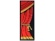 Part No: 69729pb159R Name: Tile 2 x 6 with Red Curtain with Gold Trim and Rope Ties Pattern Model Right Side (Sticker) - Set 71837 Part No: 69729pb159R Name: Tile 2 x 6 with Red Curtain with Gold Trim and Rope Ties Pattern Model Right Side (Sticker) - Set 71837