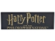 Part No: 69729pb227  Name: Tile 2 x 6 with Gold 'Harry Potter AND THE PHILOSOPHERS STONE' Pattern