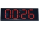 Part No: 69729pb228 Name: Tile 2 x 6 with Red Digital Clock Numbers '00:26' Pattern (Sticker) - Set 76341 Part No: 69729pb228 Name: Tile 2 x 6 with Red Digital Clock Numbers '00:26' Pattern (Sticker) - Set 76341