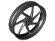 Part No: 71720  Name: Wheel 107.1mm D. x 24mm Motorcycle