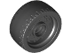 Part No: 72206pb01  Name: Wheel 24 x 12 with Pin Hole with Molded Black Hard Rubber Tire Pattern