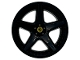 Part No: 7834pb01  Name: Wheel 21mm D. x 11mm with 5 Spokes with Yellow Ferrari Logo and Silver Bolts Pattern