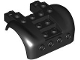 Lego part: Vehicle, Mudguard 6 x 4 with 4 Studs on Front