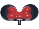 Part No: 8085pb03  Name: Minifigure, Mouse Ears with Small Pin with Molded Red Bow Pattern