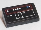 Part No: 85984pb182  Name: Slope 30 1 x 2 x 2/3 with Red and White Control Panel Pattern Type 3 (Sticker) - Set 75190
