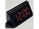 Part No: 85984pb335  Name: Slope 30 1 x 2 x 2/3 with Red '12:00' Digital Clock Pattern (Sticker) - Set 21330