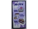 Part No: 87079pb0776  Name: Tile 2 x 4 with 'MENU', Cake, Cup with Cookie and Sandwich Pattern (Sticker) - Set 41336