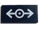 Part No: 87079pb1484 Name: Tile 2 x 4 with White Train Logo Pattern (Sticker) - Set 60337 Part No: 87079pb1484 Name: Tile 2 x 4 with White Train Logo Pattern (Sticker) - Set 60337