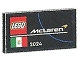 Part No: 87079pb1496  Name: Tile 2 x 4 with LEGO and McLaren Logos, Mexico Flag and White '2024' Pattern