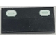 Part No: 87079pb1563  Name: Tile 2 x 4 with White and Light Aqua Oval Headlights Pattern (Sticker) - Set 60367