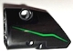 Part No: 87080pb088  Name: Technic, Panel Fairing # 1 Small Smooth Short, Side A with Bright Green Stripe Pattern (Sticker) - Set 42170