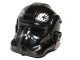 Part No: 87556pb02  Name: Minifigure, Headgear Helmet SW Stormtrooper Type 2, TIE Defender Pilot Pattern