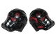 Part No: 87556pb09  Name: Minifigure, Headgear Helmet SW Stormtrooper Type 2, Inferno Squad Agent Pattern
