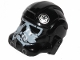 Part No: 87556pb10  Name: Minifigure, Headgear Helmet SW Stormtrooper Type 2, Black Ace Skull Pattern