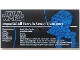 Part No: 90498pb58  Name: Tile 8 x 16 with Bottom Tubes, Textured Surface with Star Wars Imperial All Terrain Scout Transport Pattern