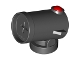 Part No: 94886c01  Name: Duplo Cannon Shooting with Axle Hole, Red Firing Button and Matching Color Base