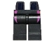 Lot ID: 202794421  Part No: 970c00pb0102  Name: Hips and Legs with Dark Pink Wetsuit Lines Pattern