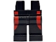 Part No: 970c00pb0405  Name: Hips and Legs with Red Wetsuit Stripes on Sides Pattern