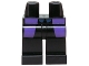 Part No: 970c00pb0477  Name: Hips and Legs with Dark Purple Coattails and Dark Blue Vest Pattern