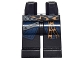 Part No: 970c00pb0561  Name: Hips and Legs with Medium Nougat Tied Belt, Dark Bluish Gray Strap, Dark Blue Long Coat Pattern