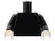 Lot ID: 372331170  Part No: 973c042  Name: Torso Plain / Black Arms / White Hands