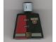 Part No: 973pb0108  Name: Torso Alpha Team Minion Commander Red/Black Shirt with Medal Pattern