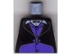 Lot ID: 380643865  Part No: 973pb0118  Name: Torso Harry Potter Goblin 1 with Jacket and Black Vest over Purple Shirt and Black Bow Tie Pattern