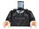 Lot ID: 349707968  Part No: 973pb0745c01  Name: Torso Harry Potter Jacket with Dark Green Vest and Silver Fastener Pattern / Black Arms / Light Nougat Hands