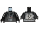 Part No: 973pb3492c01  Name: Torso SW Darth Vader with '20 YEARS LEGO STAR WARS' on Back Pattern / Black Arms / Black Hands